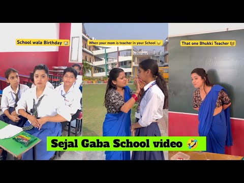 Sejal Gaba School Funny Video 🥰 || #long 