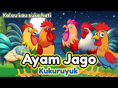 Lagu Anak 🇮🇩 Kuku Kukuruyuk - Lagu Ayam Jago - Ayam Berkokok - Lagu Anak Indonesia