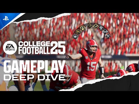 College Football 25 - Gameplay Deep Dive Trailer | PS5 Games