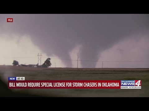 Bill would require special license for storm chasers in Oklahoma