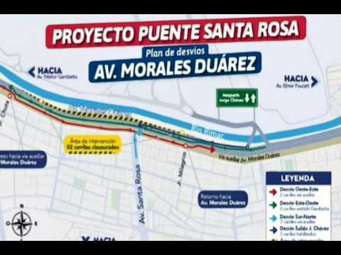 Plan de desvío vehicular por obras de nuevo aeropuerto: cambios durarán dos años