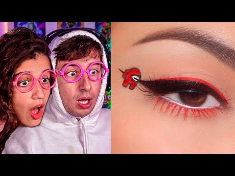 Reaccionando a las mejores ideas de AMONG US en Tik Tok!! (Ideas Creativas que están a Otro Nivel)