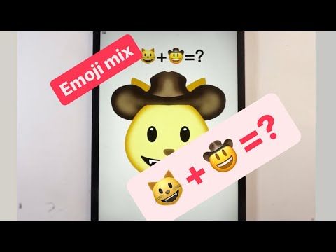 Emoji mixing step-by-step tutorial in procreate