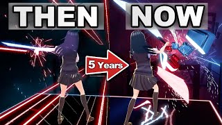 "Overkill" - Then and Now （Beat Saber 2024 Playthrough）