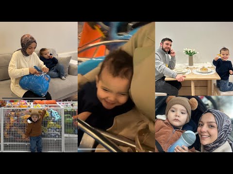 CİHANGİRLE AVM GEZİYORUZ ♥️ KARGO AÇILIMI 🥰AKŞAM YEMEĞİ 🌸GÜNLÜK VLOG