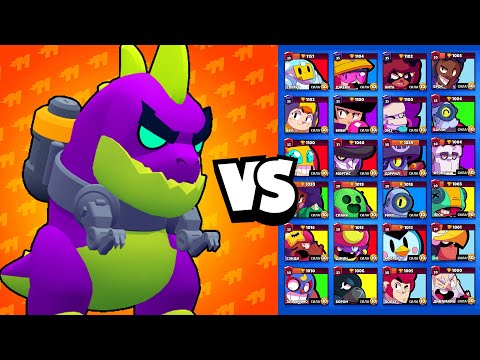 БОСС МОНСТР ПРОТИВ ВСЕХ БРАВЛЕРОВ! BRAWL STARS