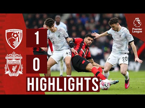 HIGHLIGHTS: Bournemouth 1-0 Liverpool | Billing goal the difference
