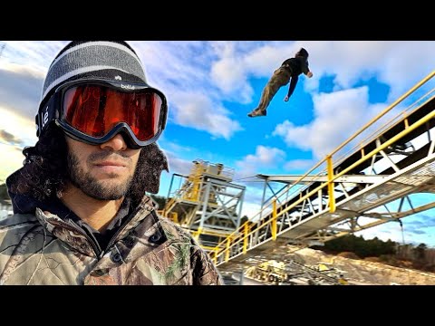 HARD FLIPS AT ABANDONED SAND FACTORY!