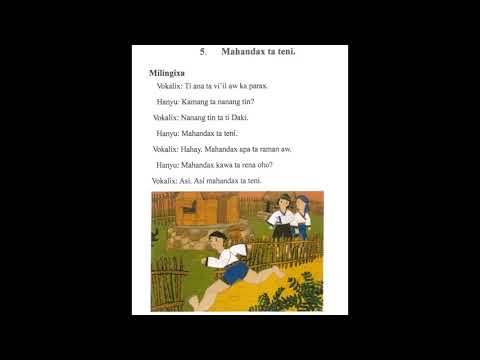 Su ka Maka Siraya 1 課文朗讀 - YouTube