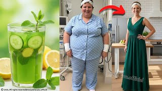 Lose Weight Fast 🥒🫚🌿🍋 The Drink That Burned My Belly Fat and Saved Me from Obesity