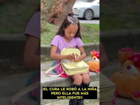 El CURA le ROBÓ a la NIÑA pero ELLA fue más INTELIGENTE! #shorts