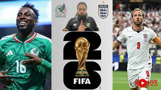 Mexico 🇲🇽 vs England 🏴󠁧󠁢󠁥󠁮󠁧󠁿 Live Watch Along | FIFA World Cup Round of 16 | Azteca