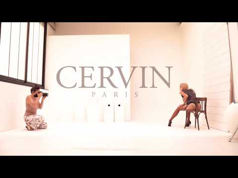 Maison CERVIN Stockings Shooting Backstage A/W 2020