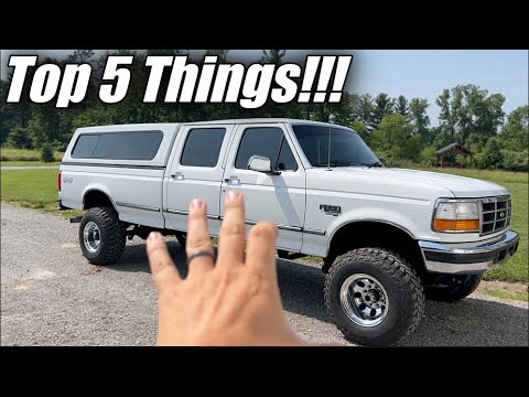 Top 5 Things I LOVE about this ZF5 7.3L PowerStroke Diesel!!!
