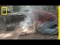 Vehicle Repair in the Woods