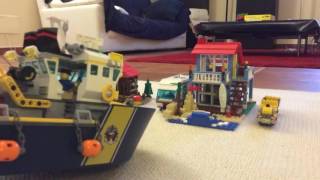 Salvataggio in mare - lego stop motion