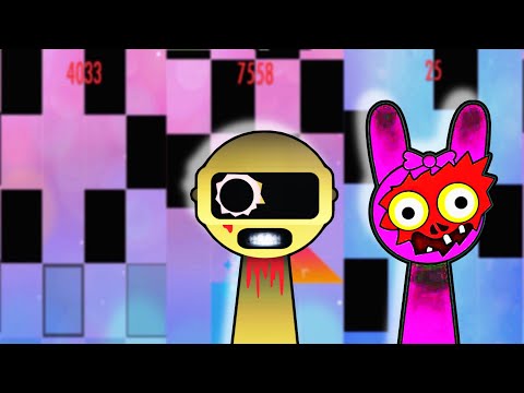 Sprunki Horror Sounds in Piano Tiles 2 !!!!