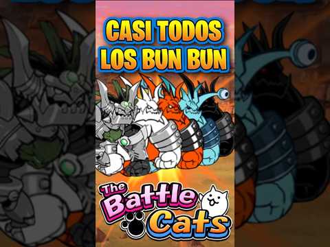 猫の動画サムネイル - CASI TODOS LOS BUN BUN | The Battle Cats #battlecats #thebattlecats