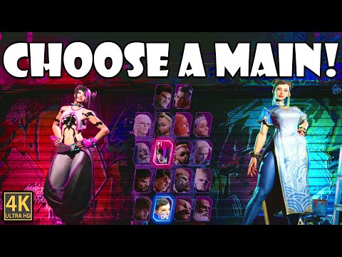 Street Fighter 6 - How to choose your Main Character!