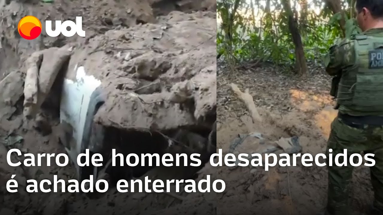 Carro de cobradores de dívida desaparecidos é encontrado enterrado no PR