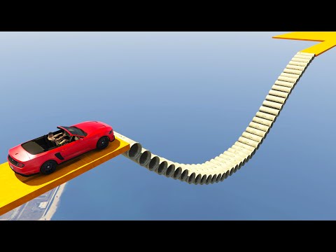 The Floating Pipe Bridge: - A Test of Nerves - GTA 5 Online