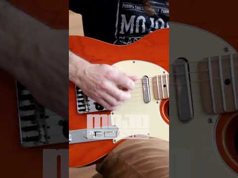 Mojotone 68 Tele Pickup Bridge Lead Drive Demo #short