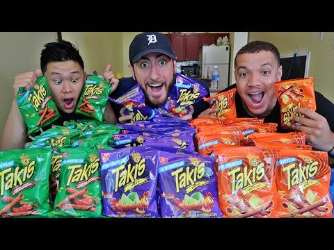 EXTREME SPICY TAKIS CHALLENGE!