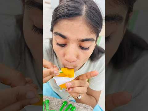 Mango 🥭 jelly or spoon 🥄 🙀🎃#shortsvideo