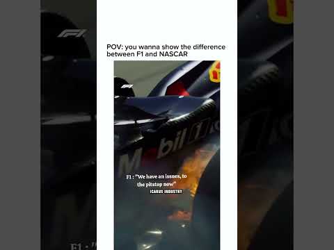 #nascar mechanics are built different #f1