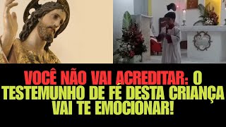 O TESTEMUNHO QUE FAZ CATÓLICOS QUESTIONAREM SUA PRÓPRIA FÉ!!