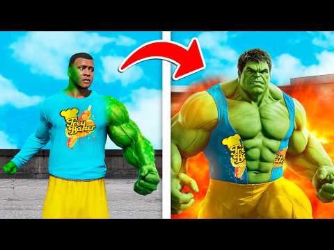 EVOLUI O FRANKLIN PARA HULK NO GTA 5