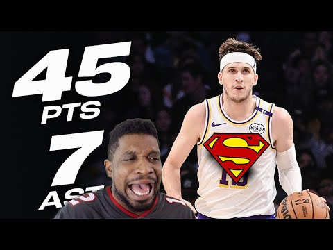 Austin Reaves GOES OFF For A New CAREER-HIGH 45 Points! | February 8, 2025