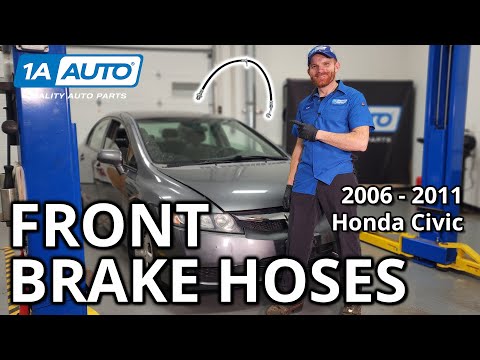 How to Replace Front Brake Hose 2006-2011 Honda Civic