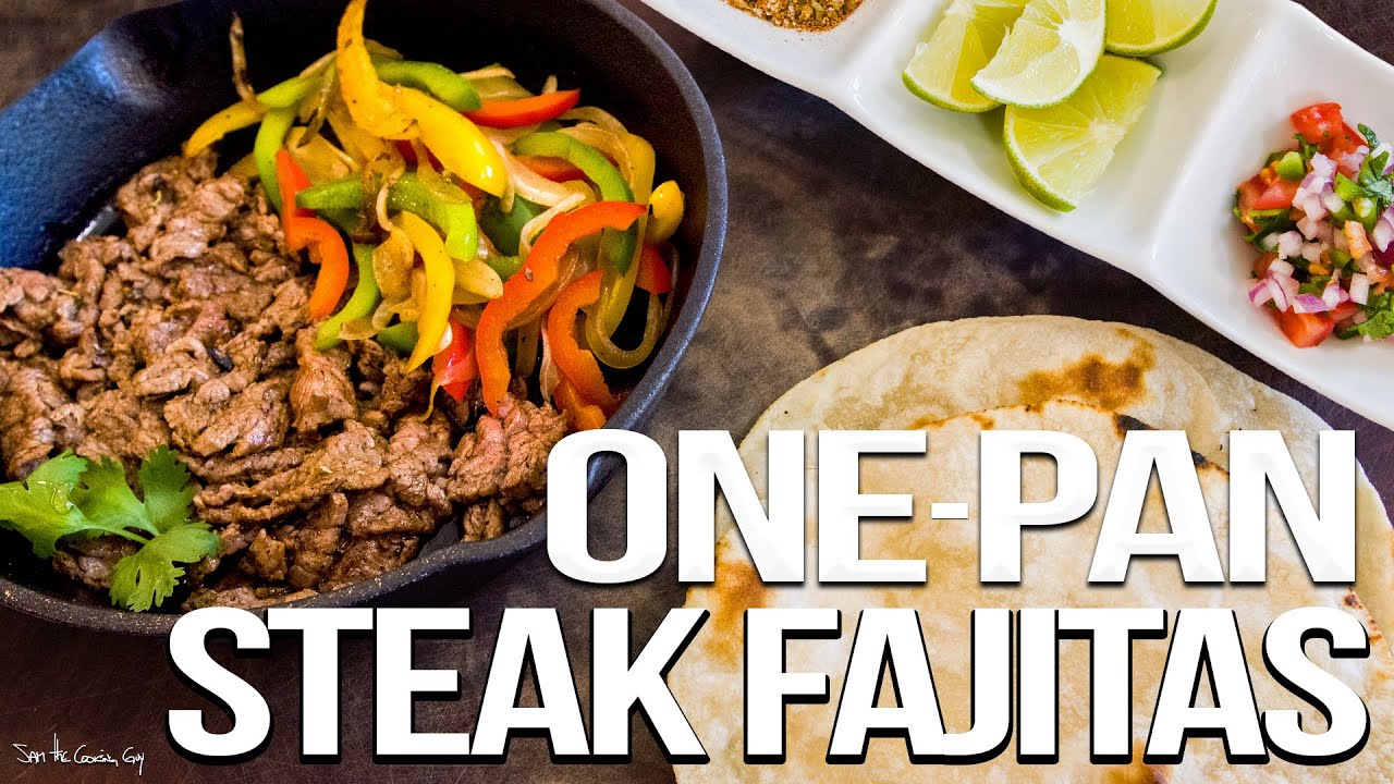 The best steak fajitas - easy mexican food favorite 4k