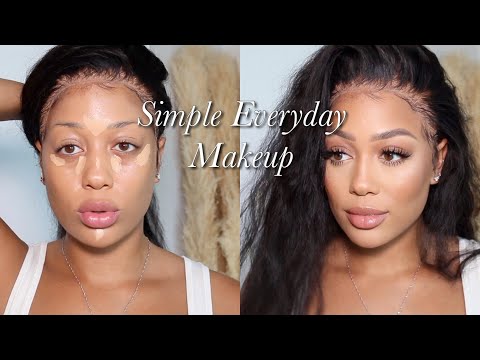 EASY EVERYDAY MAKEUP TUTORIAL! Basic Makeup For Beginners