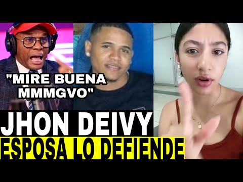 ESPOSA DE JHON DEIVY ABATIDO POR LA DICRIM SOMETERA A RAMON TOLENTINO LOS TUMBADORES BANQUEROS