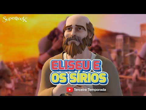 Superbook Português |Eliseu e os Sírios | Temporada 3 Episódio 9 | (Versão Oficial em HD)