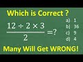 Understanding Basic Math and Order of Operations