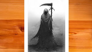 How to draw the Reaper easy way for beginners