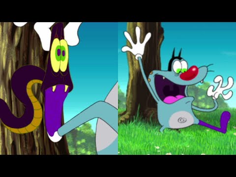 हिंदी Oggy and the Cockroaches 😱 साँप Hindi Cartoons for Kids