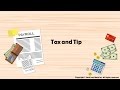 Calculating Tips and Taxes