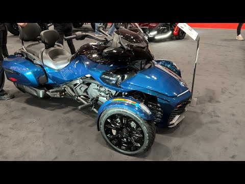 2024 Can Am Spyder F3 T blue