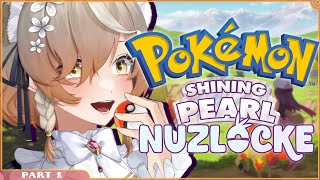 【Pokemon Shining Pearl Nuzlocke】I WAS MAID FOR POKEMON #8【NIJISANJI EN
