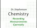 Measurement Techniques and Precision