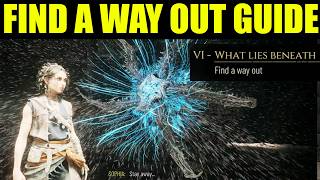 resonance a plague tale legacy - how to find a way out | what lies beneath quest guide