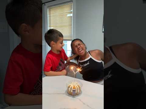 Brother vs Sister The Birthday Video Battle 🎂 #shortsfeed #funny #birthday #short #shorts