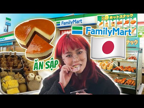 24h chỉ ăn đồ Family Mart Nhật Bản. Món ăn đỉnh cao khiến Misthy mê mệt là? FOOD CHALLENGE