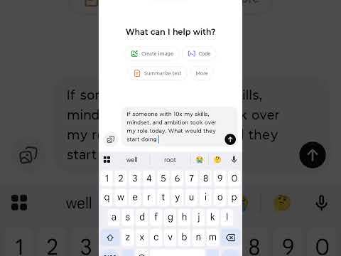 How to type a powerful Prompt in ChatGPT that can help your skills.