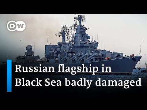 Contradictory reports about the Russian warship 'Moskva' | DW News