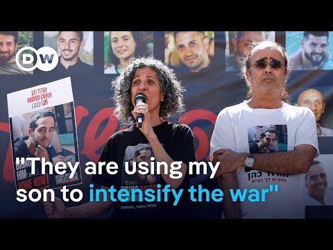 Father of Israeli hostage held by Hamas criticizes new Gaza offensive | DW News